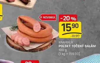 Flop POLSKÝ TOČENÝ SALÁM 100g nabídka