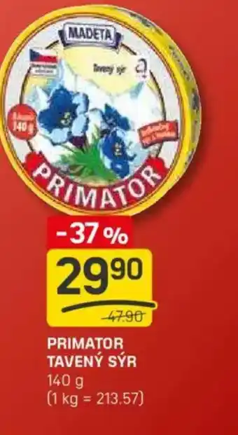 Flop Primator tavený sýr nabídka