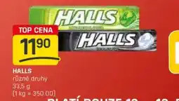 Flop HALLS nabídka