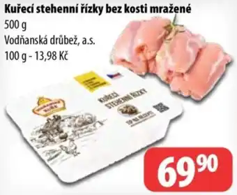 Partner Maloobchodní síť Kuřecí stehenní řízky bez kosti mražené nabídka