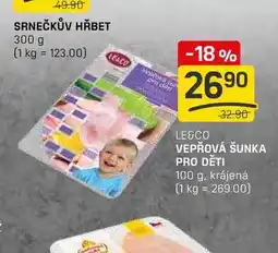 Flop VEPŘOVÁ ŠUNKA PRO DĚTI 100g nabídka