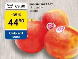 Tesco Jablka Pink Lady, 1 kg, volný prodej nabídka