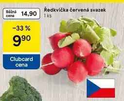 Tesco Ředkvička červená svazek, 1 ks nabídka