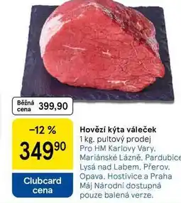 Tesco Hovězí kýta váleček, 1 kg nabídka