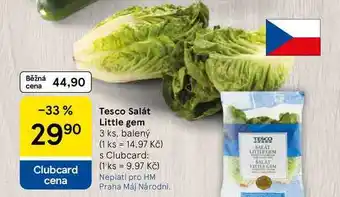 Tesco Tesco Salát Little gem, 3 ks nabídka