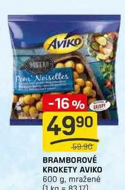 Flop BRAMBOROVÉ KROKETY AVIKO 600 g nabídka