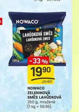 Flop NOWACO ZELENINOVÁ SMĚS LAHŮDKOVÁ 350 g, mražené nabídka