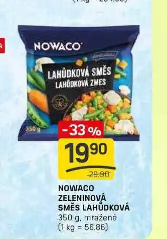 Flop NOWACO ZELENINOVÁ SMĚS LAHŮDKOVÁ 350 g, mražené nabídka
