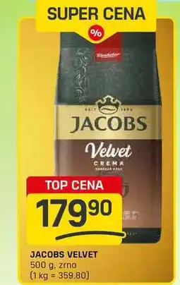 Flop JACOBS VELVET 500 g, zrno nabídka