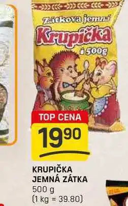 Flop KRUPIČKA JEMNÁ ZÁTKA 500 g nabídka