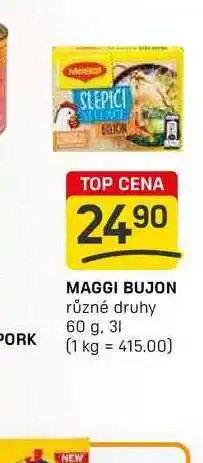 Flop MAGGI BUJON různé druhy 60 g nabídka