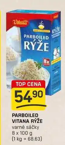 Flop PARBOILED VITANA RÝŽE varné sáčky 8 x 100g nabídka