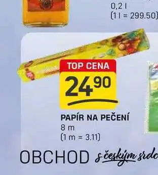 Flop PAPÍR NA PEČENÍ 8 m nabídka