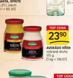 Flop AVOKÁDO KŘEN vybrané druhy 175 g nabídka