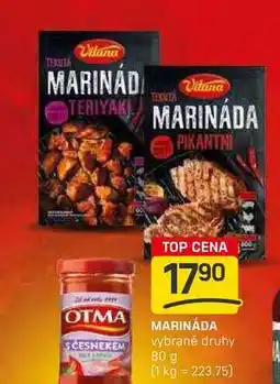 Flop MARINÁDA vybrané druhy 80 g nabídka