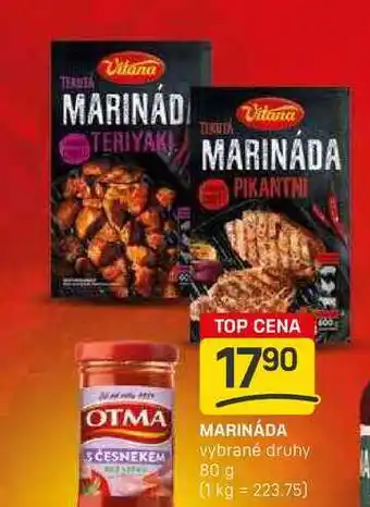 Flop MARINÁDA vybrané druhy 80 g nabídka