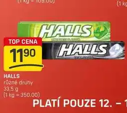 Flop HALLS různé druhy 33.5 g nabídka