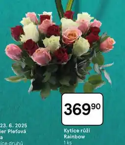 Tesco Kytice růží Rainbow, 1 ks nabídka