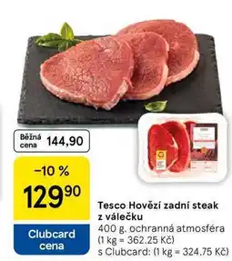 Tesco Tesco Hovězí zadní steak z válečku, 400 g nabídka
