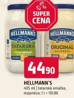 Terno Hellmann's Tatarská omáčka, Majonéza porcovaná 405ml nabídka