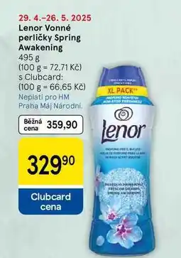 Tesco Lenor Vonné perličky Spring Awakening, 495 g nabídka
