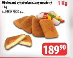 Partner Maloobchodní síť Obalovaný sýr předsmažený mražený nabídka