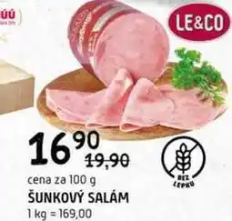 Terno Šunkový salám 100g nabídka
