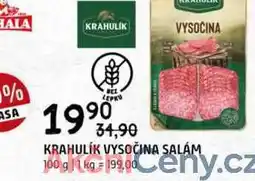 Terno Krahulík Vysočina salám 100g nabídka