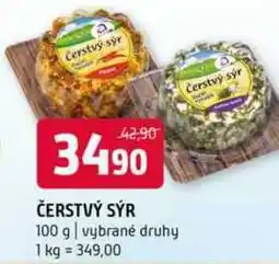 Terno Čerstvý sýr 100 g vybrané druhy nabídka