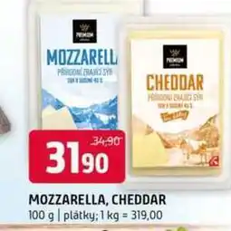 Terno Mozzarella Cheddar 100g nabídka