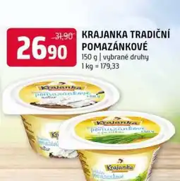 Terno Krajanka tradiční pomazánkové 150g, vybrané druhy nabídka