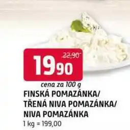Terno Finská pomazánka třená niva pomazánka niva pomazánka 100g nabídka