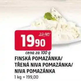 Terno Finská pomazánka třená niva pomazánka niva pomazánka 100g nabídka