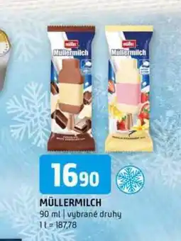 Terno Müllermilch 90ml vybrané druhy nabídka