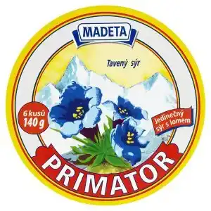Terno Madeta Primator tavený sýr 45% 140g nabídka