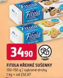 Terno Fitola křehké sušenky 130-150 g vybrané druhy nabídka
