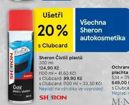 Tesco Sheron Čistič plastů, 300 ml nabídka