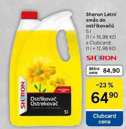 Tesco Sheron Letní směs do ostřikovačů, 5 l nabídka