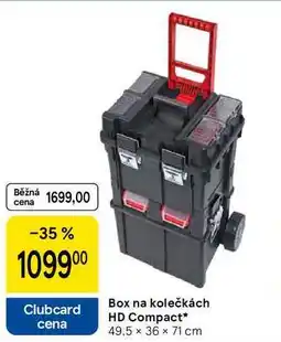 Tesco Box na kolečkách HD Compact, 49,5 x 36 x 71 cm nabídka
