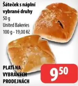 Partner Maloobchodní síť Šáteček s náplní nabídka
