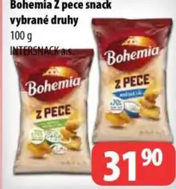 Partner Maloobchodní síť Bohemia Z pece snack nabídka