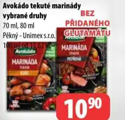 Partner Maloobchodní síť Avokádo tekuté marinády nabídka