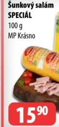 Partner Maloobchodní síť Šunkový salám SPECIÁL nabídka