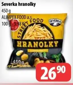 Partner Maloobchodní síť Severka hranolky nabídka