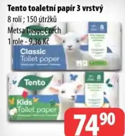 Partner Maloobchodní síť Tento toaletní papír 3 vrstvý nabídka