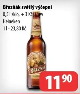Partner Maloobchodní síť Březňák světlý výčepní nabídka
