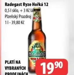 Partner Maloobchodní síť Radegast Ryze Hořká 12 nabídka