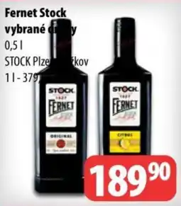 Partner Maloobchodní síť Fernet Stock nabídka