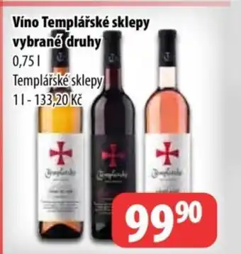 Partner Maloobchodní síť Víno Templářské sklepy nabídka