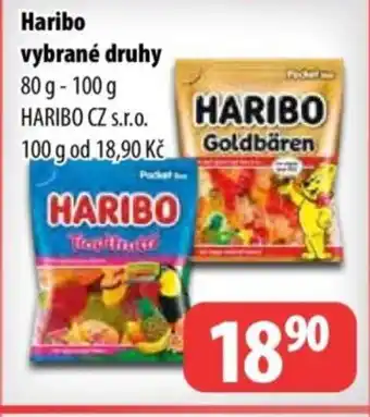 Partner Maloobchodní síť HARIBO nabídka